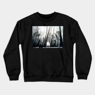 A foggy morning on Mount Buffalo Crewneck Sweatshirt